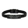 Brilliant Juggling Gifts, Juggling is Cheaper Than Therapy, Birthday Braided Leather Bracelet For Juggling from Friends, Juggling balls, Juggling clubs, Juggling pins, Juggling scarves, Juggling rings view 1