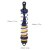 2Pcs 140mm/5.5in Aluminum Alloy RC Car Shock Absorber Strong Durable Dampers Suspension for 1/8 RC Remote Control Car(Gold) view 2