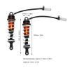 2Pcs RC Shock Absorber, Aluminum Alloy RC Front Damper Adjustable Spring Damper Height Assembled Replacement Parts for 1/7 RC Car (110mm / 4.33in) view 2