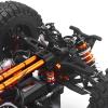 2Pcs RC Shock Absorber, Aluminum Alloy RC Front Damper Adjustable Spring Damper Height Assembled Replacement Parts for 1/7 RC Car (110mm / 4.33in) view 4