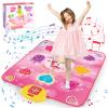 Diophso Unicorn Dance Mat, Unicorn Toys for Girls Age 4-6, Girls Toys Age 6-8, Adjustable Volume with LED, 6 Game Modes, Electronic Dancing Mat as Christmas Birthday Gift for 3 4 5 6 7 8 9+ Girls view 1