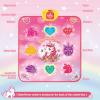 Diophso Unicorn Dance Mat, Unicorn Toys for Girls Age 4-6, Girls Toys Age 6-8, Adjustable Volume with LED, 6 Game Modes, Electronic Dancing Mat as Christmas Birthday Gift for 3 4 5 6 7 8 9+ Girls view 3