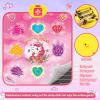 Diophso Unicorn Dance Mat, Unicorn Toys for Girls Age 4-6, Girls Toys Age 6-8, Adjustable Volume with LED, 6 Game Modes, Electronic Dancing Mat as Christmas Birthday Gift for 3 4 5 6 7 8 9+ Girls view 4