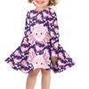 Beauty Collector Cute Pink Axolotl Swing Dress for Girls 3-4 Funny Dress Up Clothes for Play Costumes Holiday Princess Party Dresses view 2