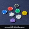 Boyzhood Poker Chips,300 Pcs Poker Set with Aluminum Travel Case,11.5 Gram Poker Chips Set for Texas Holdem Blackjack Gambling view 4