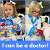 Kids Doctor Kit for Girls, Doctors Set for Toddlers 22 Pieces Doctor Play Gift for Kids Medical Toys Set with Roleplay Doctor Costume Toddlers Ages 3 4 5 6 Year Old view 2