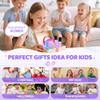 Mini Karaoke Machine for Kids, 2026 TOP Toys Birthday Valentine's Day Gifts Ideas for Girls Ages 4, 5, 6, 7, 8, 9, 10, 12+ Years Old, Portable MP3 Player with 2 Wireless Mics for Family Home Party view 2