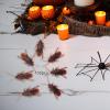 TOOYFUL 100x Fake Cockroach Toy Artificial Cockroach Halloween Mischief Toy Funny Mischief Gifts Tricky Toys Realistic Cockroaches for Party Holiday, L view 4