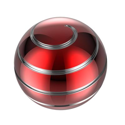 Apqdw Kinetic Desk Toys, Kinetic Spinning Desk Toy, Desk Fidgets for Adults, Easter Basket Stuffers for Kids 8-12 (55MM, Red A)