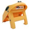 2 Step Stool 3 in 1 Toilet Potty Training Stool Slip Proof Folding 2 Step Sink Bathroom Toilet Stool for Potty Training with Safety Lock Kitchen Helper Stool (Yellow) view 4
