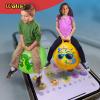 WALIKI Dino Hopper Ball for Kids 36 | T-Rex Hop Ball | Hippity Hop Sit & Bounce Toy with Pump | Jumping Ride-On Dinosaur view 4