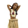 Dancing Girl Hawaiian Dashboard Doll Resin Craft Collection Figurines Gifts Dashboard Bobbleheads for Car Dashboard, Tabletop, Home Decor view 2
