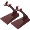 ABOOFAN 4 Pcs Bracket Support Base Figures Display Stand Collection Organizer Holder Desktop Display Stand Plane Model Display Shelf Blocks Building Stand Airplane Plastic Car Model view 2