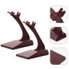 ABOOFAN 4 Pcs Bracket Support Base Figures Display Stand Collection Organizer Holder Desktop Display Stand Plane Model Display Shelf Blocks Building Stand Airplane Plastic Car Model view 3
