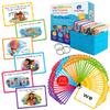 250 Sight Words Flash Cards for Kindergarten with Pictures, Dolch Sight Words Pre-K for Toddlers 3 4 5 6 7 8 Years, High Frequency Words Reading Cards for Kids Ages 4-8, Preschool - Simply Magic view 1