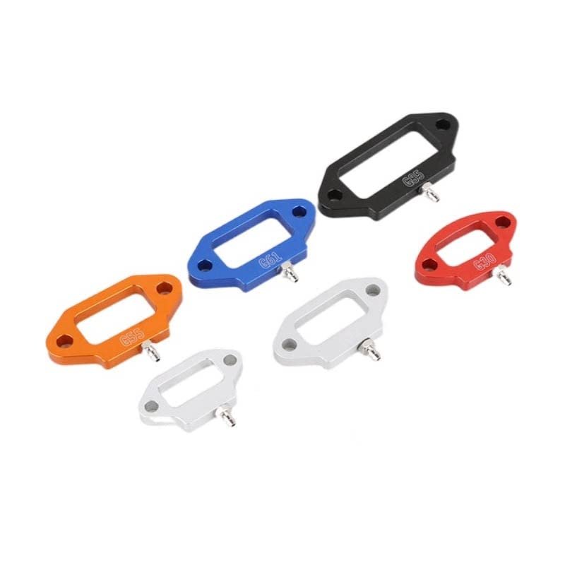 BrewJa 1PCS Universal DLE Gasoline Engine Exhaust Pipe Modified Interface Smoke Pump Connector Modification Parts for RC Model Airplane (Color : G55 for DLE55 Engine)