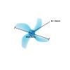 Micro Traders 16PCS 2020 4-Blade Propellers with 1.5 mm Shaft Compatible with Beta85X HD Digital VTX Drone 1103 8000KV & 1105 5000KV Brushless Motors view 4