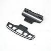 BrewJa Compatible with Wltoys 284131 K989 RC Car 1/28 Metal Upgrade Parts Front and Rear Bumpers (Color : Dark Grey) view 1