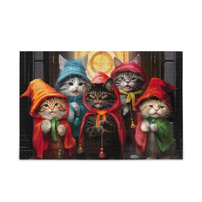 Jigsaw Puzzle 1000 Pieces Cute Cat for Artwork for Adults 20323124