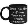 Bandillero Fun Pediatrician Gifts, Sorry This Guy Is Already Taken by an, Cute Birthday 11oz 15oz Mug Gifts For Colleagues From Team Leader, Cup, Baby, Shower, New parent, Child view 1