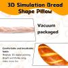 AUECOOME 40" Giant Bread Plush Baguette Pillow 3D Simulation Funny Body Pillow Food Plush Christmas Stuffed Toys for Girls Boys view 2
