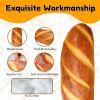 AUECOOME 40" Giant Bread Plush Baguette Pillow 3D Simulation Funny Body Pillow Food Plush Christmas Stuffed Toys for Girls Boys view 3