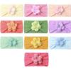 10PCS Baby Hairband Newborn Bowknot Headband Infant Soft Head Dress Elastic Flower Hair Band Children Kids Birthday Head Band view 3