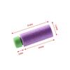 JGCWorker 200pcs Gen 2 Heavy High-End of Half-Lenth Soft Dart, Soft Short Dart for Adventure Force and Worker Blaster Series (Green Purple) view 2