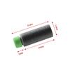 JGCWorker 200pcs Gen 2 Heavy High-End of Half-Lenth Soft Dart, Soft Short Dart for Adventure Force and Worker Blaster Series (Green Black) view 2