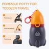 2025 Upgraded Travel Urinal for Kids,Rocket Toys Portable Emergency Urinal for Toddler,Light and Easy to Carry,Suitable for Car,Travel,Camping and Children's Urinal Potty Training(Vitality Orange) view 2