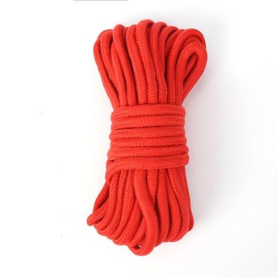 blue-ther Deluxe Magicians Rope - 30ft (10M) Magic Tricks Colorful Soft Rope Magia Magician Accessories Stage Illusions Gimmicks Props (red)
