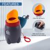 2025 Upgraded Travel Urinal for Kids,Rocket Toys Portable Emergency Urinal for Toddler,Light and Easy to Carry,Suitable for Car,Travel,Camping and Children's Urinal Potty Training(Deep Blue) view 4