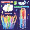 GIFTINBOX Invisible Ink Pen with UV Light for Kids, 12PCS Spy Pen Party Favors for Kids 8-12, Magic Marker for Secret Message, School Supplies Birthday Goody Bag Stuffers for Boys Girls view 3