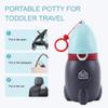 2025 Upgraded Travel Urinal for Kids,Rocket Toys Portable Emergency Urinal for Toddler,Light and Easy to Carry,Suitable for Car,Travel,Camping and Children's Urinal Potty Training(Quiet Blue) view 2