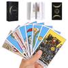 Aquadawn 78 Classic Tarot Cards with Guide Book, Traditional Standard Tarot Cards Set for Fortune Telling Game and Board Game, Sturdy Deck for Beginners and Experts view 1