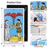 Aquadawn 78 Classic Tarot Cards with Guide Book, Traditional Standard Tarot Cards Set for Fortune Telling Game and Board Game, Sturdy Deck for Beginners and Experts view 2
