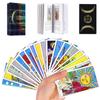 Aquadawn 78 Classic Tarot Cards with Guide Book, Traditional Standard Tarot Cards Set for Fortune Telling Game and Board Game for Beginners and Experts view 1