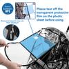 Stroller Rain Cover,Universal Stroller Accessory,Waterproof,Windproof Protection,Protect from Dust Snow,Baby Travel Weather Shield,Clear view 2
