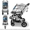 Stroller Rain Cover,Universal Stroller Accessory,Waterproof,Windproof Protection,Protect from Dust Snow,Baby Travel Weather Shield,Clear view 4