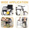 3pcs Stroller Connector with 2pcs Stroller Hook, Connector for Toddlers, Quick Release Adjustable Length with Hook Stroller Connector Set Twins(Black) view 3