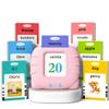 Kidzdo Spanish and English Audible Toys with Music, Bilingual Talking Flash Cards for Toddler/Beginning, ABC,Numbers,Colors,Shapes,Espaol/English Talking Flash Cards for Preschool,Kindergarten view 1