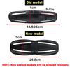 2 Pcs Seat Chest Harness Clip Seat Buckle Lock Stroller Chest Clip Universal Replacement for Baby and Kids Trend,Adjustable Guard (Black) view 2