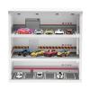 1/64 Diorama Display Case, 3-Tiers Mini Model Car Display Cabinet with LED Light and Acrylic Cover for Matchbox Mini GT Die-cast Car Display and Storage view 1