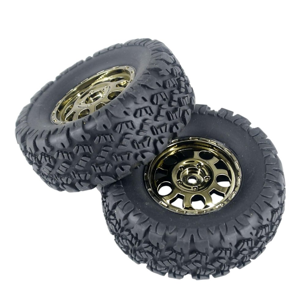 HBX Part F4024 Pre-Mounted Wheels Complete 2P for Haiboxing 1/14 RC Truck 16886