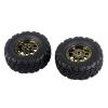 HBX Part F4024 Pre-Mounted Wheels Complete 2P for Haiboxing 1/14 RC Truck 16886 view 3