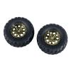 HBX Part F4024 Pre-Mounted Wheels Complete 2P for Haiboxing 1/14 RC Truck 16886 view 4