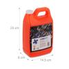 Relaxdays Soap Bubble Liquid Bottle, 2L Bottles, Filling Bubble Machines, Orange view 4