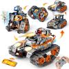 28C 5-in-1 STEM Building Set Toys for Kids Remote & App Controlled Construction Robot/Car/Tank/Bulldozer/Tracked Racer Coding Kit for Boys Girls Age 6 7 8-12+ Year Old (552 Pcs) view 1