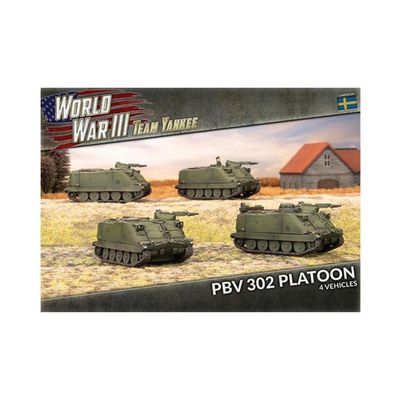 Team Yankee World War III Swedish PBV 302 Platoon (x4)