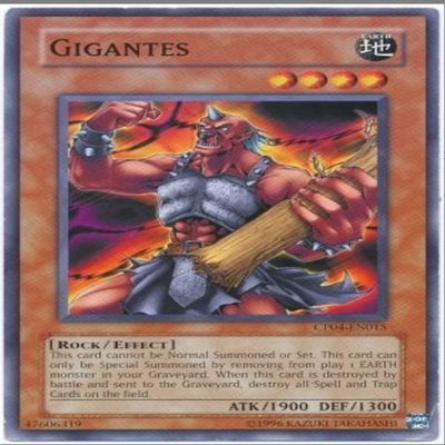 yugioh - Gigantes CP04-EN015 Common - Champion Pack 4